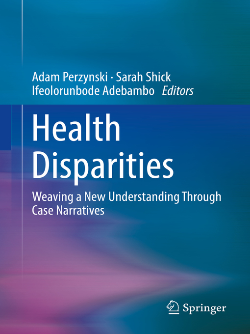Title details for Health Disparities by Adam Perzynski - Available